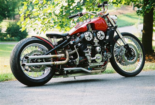 Illustration for article titled The V-6-Powered Alfa Romeo Bike: Wait, What?